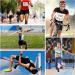 Running Bib Competitor Numbers with Safety Pins for Marathon Sports Competition Events Numbers Race Bibs Paper Tags Tear Proof Waterproof for Track and Field 6 x 7.5 Inch (1-100 Number  100 Pieces) - Buy Online on GoSupps.com