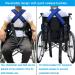 Wheelchair Seat Belt Torso Support Vest for Patient  Elderly & Disabled  Adjustable Full Body Harness Prevent Tilting or Falling & Keep User Upright  Chest Waist Band with Easy Release Buckles - Buy Online on GoSupps.com