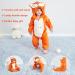 COOKY.D Unisex Winter Hooded Romper Jumpsuit | 2-36 Months | Fox Design - Buy Online on GoSupps.com