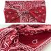 HIXNUG 3 Pieces Boho Headband Bandana Women Retro Flower Printed Twist Elastic Turban Head Wraps Hair Accessories - Buy Online on GoSupps.com
