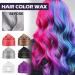 Temporary Natural Hair | Coloring Mud Hair Wax Color | Hairstyle Cream Color Wax | Hair Color Wax | Color Hair Wax Temporary | Versatile Hair Color Wax wax for men's hair (Brown 30ml) - Buy Online on GoSupps.com