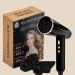 Nicebay Ionic Hair Dryer - Professional 1600W Blow Dryer with 3 Attachments High-Speed Brushless Motor Lightweight & Low Noise Black & Gold - Buy Online on GoSupps.com