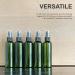 5 x 100ml Recycled Plastic Spray Bottles - BPA-Free Refillable Travel Containers for Liquids & Cosmetics | Ideal for Air Travel - Buy Online on GoSupps.com