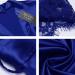 Women's Satin Silk Bathrobe - Short Kimono Robe XS Royal Blue | BESDEL - Buy Online on GoSupps.com