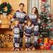 PatPat Family Christmas PJs Matching Sets - Reindeer & Snowflake Patterned Sleepwear for Couples & Kids (8-9 Years) - Royal Blue - Buy Online on GoSupps.com