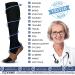 Copper Compression Socks (3 Pairs) 15-20 mmHg - Best for Athletic & Daily Use Men & Women, Running, Climbing Large-X-Large, Black - Buy Online on GoSupps.com