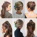 5 Pcs Hair Claw Clips-Nonslip Large Claw Clip Strong Hold Hair Clips Suitable for Women Fashion Hair Styling Accessories Multicolor - Buy Online on GoSupps.com