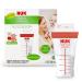 NUK Seal 'n Go Breast Milk Bags 100 Pre-Sterilized Storage Bags 6 oz (180 ml) Each - Buy Online on GoSupps.com