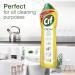 Cif Lemon Cream Cleaner 500ml - Natural 100% Cleaning Particles - Multipurpose Surface Cleaner - Buy Online on GoSupps.com