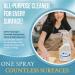 SONO Disinfecting Spray & Stain Remover | Hydrogen Peroxide Multi-Surface Cleaner | 3 Pack of 32 fl oz Bottles | Essential for Kitchen & Bathroom | Spring Travel Must-Have - Buy Online on GoSupps.com