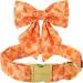 Autumn Dog Collar - Adjustable Yellow Cotton Hall Band with Sailor Flying Design for Small & Medium Dogs - Pack of 1 - Buy Online on GoSupps.com
