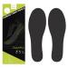 Real Carbon Fiber Insole(1 Pair) Hard Foot Plates for Turf Toe/Foot Fractures/Hallux Rigidus&Limitus/Morton Toe Rigid Shoe Insert for Sports - Alternative to Post Op Shoe-9.64in 9.64 in for Men 7.5-8 / Women 8.5-9