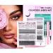 Buy Generic Fishtail False Eyelash Set - 14 Rows 404 Clusters 20D & 30D Extensions Complete Kit with Bond Seal & Applicator - Perfect for Self Use - Buy Online on GoSupps.com