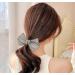 LaMignonne Bow Hair Scrunchie with Rhinestone Bling | Elastic Hair Band for Women and Girls - Hair Accessories - Buy Online on GoSupps.com