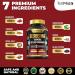 Tenmido Berberine Supplement - 7in1 Formula - Combine with Turmeric Royal Jelly Ceylon Cinnamon Ginkgo Biloba Ginger & Black Pepper - Digestive Health Immune Support - 120 Capsules - Buy Online on GoSupps.com