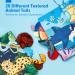 2 PCS Baby Books & Teethers Set - Teething Toys for Babies 0-6-12 Months - Buy Online on GoSupps.com