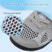 L-RUN Toddler Barefoot Summer Sneakers - Boys Girls Lightweight Mesh Tennis Shoes - 10 Toddler - Grey Black - Buy Online on GoSupps.com