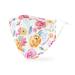 Weddingstar Pack of 3 washable face masks reusable and with filter pocket adult mask watercolor pink
