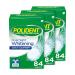 Polident Overnight Whitening Denture Cleaner Tablets, Effervescent Denture Cleanser Tablets - 84 Count (Pack of 3)