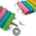 Alfie Pet Samuel Hanging Wooden Bendable Bridge Ladder Toy for Large Birds - Buy Online on GoSupps.com