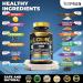 Tenmido Glucosamine Chondroitin MSM Supplement - 12in1 Formula - Combine with Turmeric Hyaluronic Acid Boswellia Omega-3 Bromelain Ginger and More - Joint Health Support - 150 Capsules - Buy Online on GoSupps.com