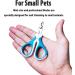 gonicc Professional Pet Nail Clippers - Best for Cats & Small Dogs - Sharp Angled Blade Trimmer Scissors - Buy Online on GoSupps.com