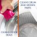 Glisten Washer Magic 4-Pack: Washing Machine Cleaner & Deodorizer - Fresh Scent - Buy Online on GoSupps.com