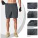 KPSUN Men's Hiking Cargo Shorts - Quick Dry Casual Shorts for Travel & Fishing - Grey, Large - Buy Online on GoSupps.com