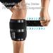 Sciatica Pain Relief Brace - Knee & Calf Support with Targeted Compression - Adjustable Nylon Devices for Hip & Sciatic Pain Relief - Buy Online on GoSupps.com