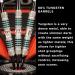 Viper Astro 80% Tungsten Soft Tip Darts 18g with Case - Green Rings - Buy Online on GoSupps.com
