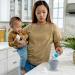 Ingenuity Bokee Hands-Free Baby Bottle Holder - Grey - Buy Online on GoSupps.com