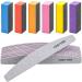 16pcs Nail File Buffer Kit - 10pcs 100/180 Grit Sharp Coarse Nail Files  6pcs Colors Rough Nail Buffer Polishing Nail Art Pedicure Manicure Tool 16 Piece Set