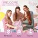 Baby Box Shop Newborn Baby Girl Gifts - 7 Essentials for Baby Girl Hamper | Baby Shower & Welcome Gifts | Pink New Born Baby Gifts - Buy Online on GoSupps.com