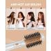 4-in-1 Hot Air Hair Dryer Brush - Negative Ion Styler for Drying, Straightening, Volumizing - Lightweight One-Step Hairdryer & Volumizer - White - Buy Online on GoSupps.com