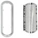 vhbw Shaving foil compatible with Braun MobileShave M-60r M-70 M-90 (Type 5609) electric shaver + frame silver