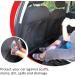 Royal Rascals Car Seat Kick Mat Protector & Kid's Back Seat Organiser - Set of 2 - Waterproof Upholstery Protection & Stain-Resistant Car Organisers - Accessories for Baby & Toddler Car Rides (Black) - Buy Online on GoSupps.com