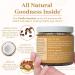 Bare Botanics Vanilla Hazelnut Coffee Body Scrub 24oz | All Natural Vegan Exfoliator | Cruelty-Free Skin Moisturizer with Wooden Spoon | Made in Madison WI - Buy Online on GoSupps.com