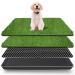 VKMUOI Dog Grass Pads with Tray Fake Grass for Dogs to Pee On Artificial Potty Grass with Tray for Outdoor-Indoor Litter Box for Puppy Potty Training Collect Pets Pee