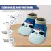 Dookeh Baby Shoes Soft Sole First Walking Sneakers 6-9 Months - Dark Blue - Buy Online on GoSupps.com