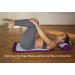 DoSensePro Acupressure Mat and Pillow Massage Set + Gel Pack - Relieve Back, Neck Pain, Sciatic Headaches - Natural Sleeping Aid - Purple - Buy Online on GoSupps.com