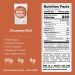 Oats Overnight Cinnamon Roll Vegan Breakfast Shake - 20g Protein, High Fiber, Gluten Free, Non GMO Oatmeal - 8 Pack - Buy Online on GoSupps.com