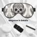 Buy Mexican Skull Print Ultra-Soft Light-Blocking Eye Mask | Comfortable Sleep Mask for Restful Sleep - International Shipping Available - Buy Online on GoSupps.com