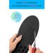 Men's Full Length Breathable Height Increase Insole - 1 Inch Taller Lifts/Heel Inserts | IK206 - Buy Online on GoSupps.com
