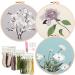Silentsea 3 Sets of Starter Kits for Embroidery Beginners  Including 3* Embroidery Cloth with Patterns  Hoop  Needle  Manual and Other Manual DIY Tools Needed for Embroidery multicolor