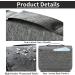 Hanging Toiletry Bag Large Capacity Waterproof Travel Cosmetic Storage Bag - Grey - Buy Online on GoSupps.com