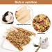 Buy Abiz Cake Stuff Rabbits - 18 PCs Hamster Treats & Wood Petal Sticks for Dwarf Rabbits Chinchillas Guinea Pigs & More - Perfect Rodent Snacks! - Buy Online on GoSupps.com