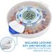 LiveFine Smart WiFi Pill Dispenser | 28-Day Medication Organizer with Locking Key & Adjustable Alarms - Buy Online on GoSupps.com