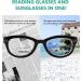 Eyekepper 4 Pack Bifocal Reading Glasses - Stylish Oversized Progressive Lenses for Women | 2.0x Magnification - International Shipping Available - Buy Online on GoSupps.com