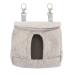 Rabbit Hay Feeder Bag Eat Slowly Guinea Pig Hay Feeder Hemp Fabric Small Animals Hay Feeder Bag for Rabbit Guinea Pig Chinchilla Small Animal