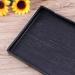 Reptile Food and Water Bowl-Large Reptile Water Dish Also Fit for Bath- Shallow Water Dish for Reptiles- Large Size (Black) Size 1 - Buy Online on GoSupps.com